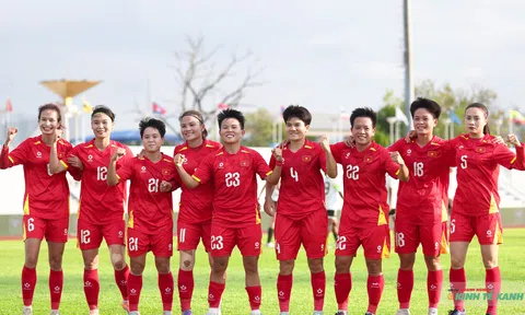 Thắng áp đảo Indonesia, đội tuyển nữ Việt Nam lần thứ 11 giành quyền vào chung kết SEA Games