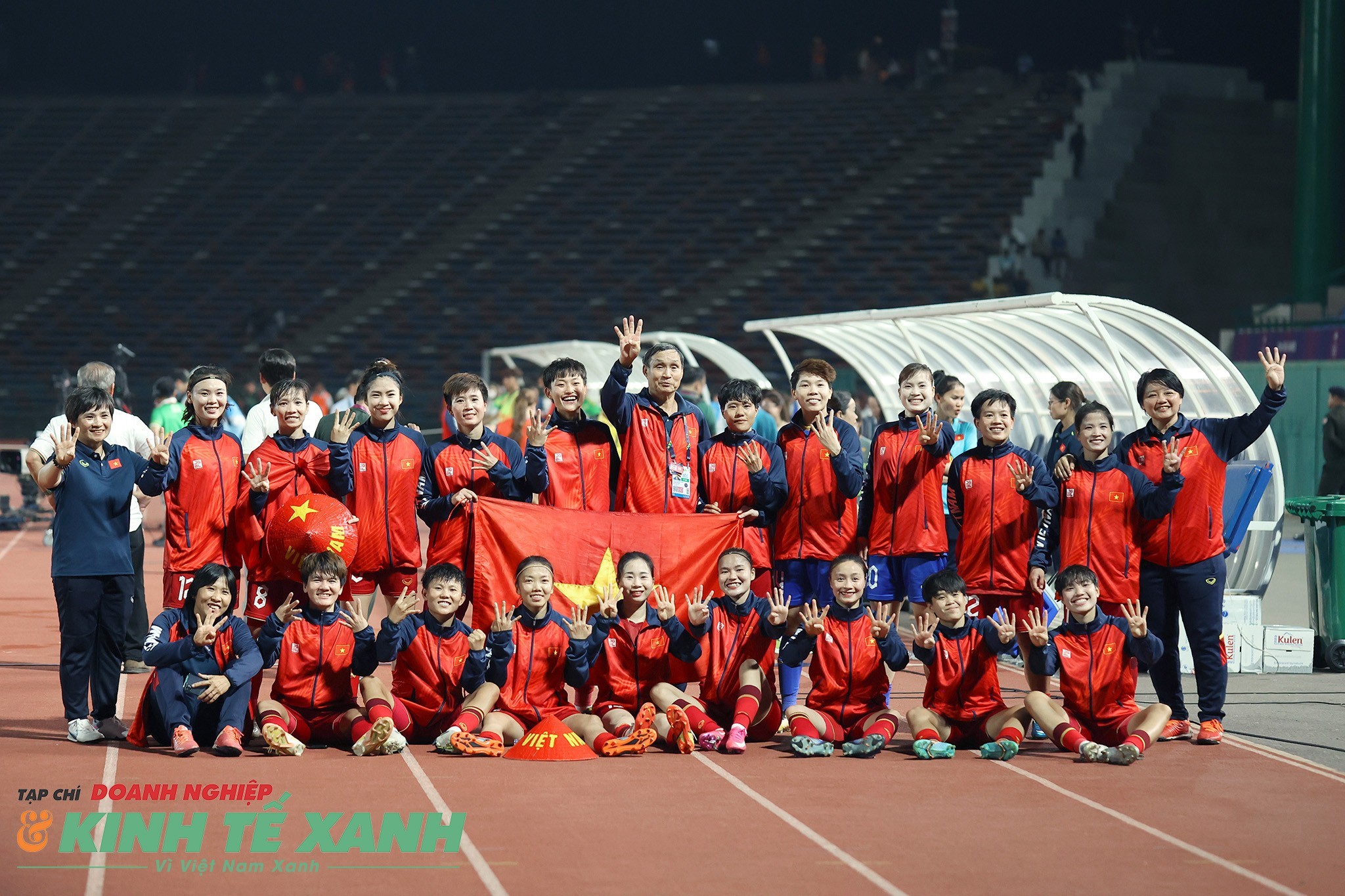 Đội tuyển nữ Việt Nam lập kỷ lục với 8 lần giành huy chương vàng SEA Games, trong đó có 4 kỳ liên tiếp gần đây nhất.