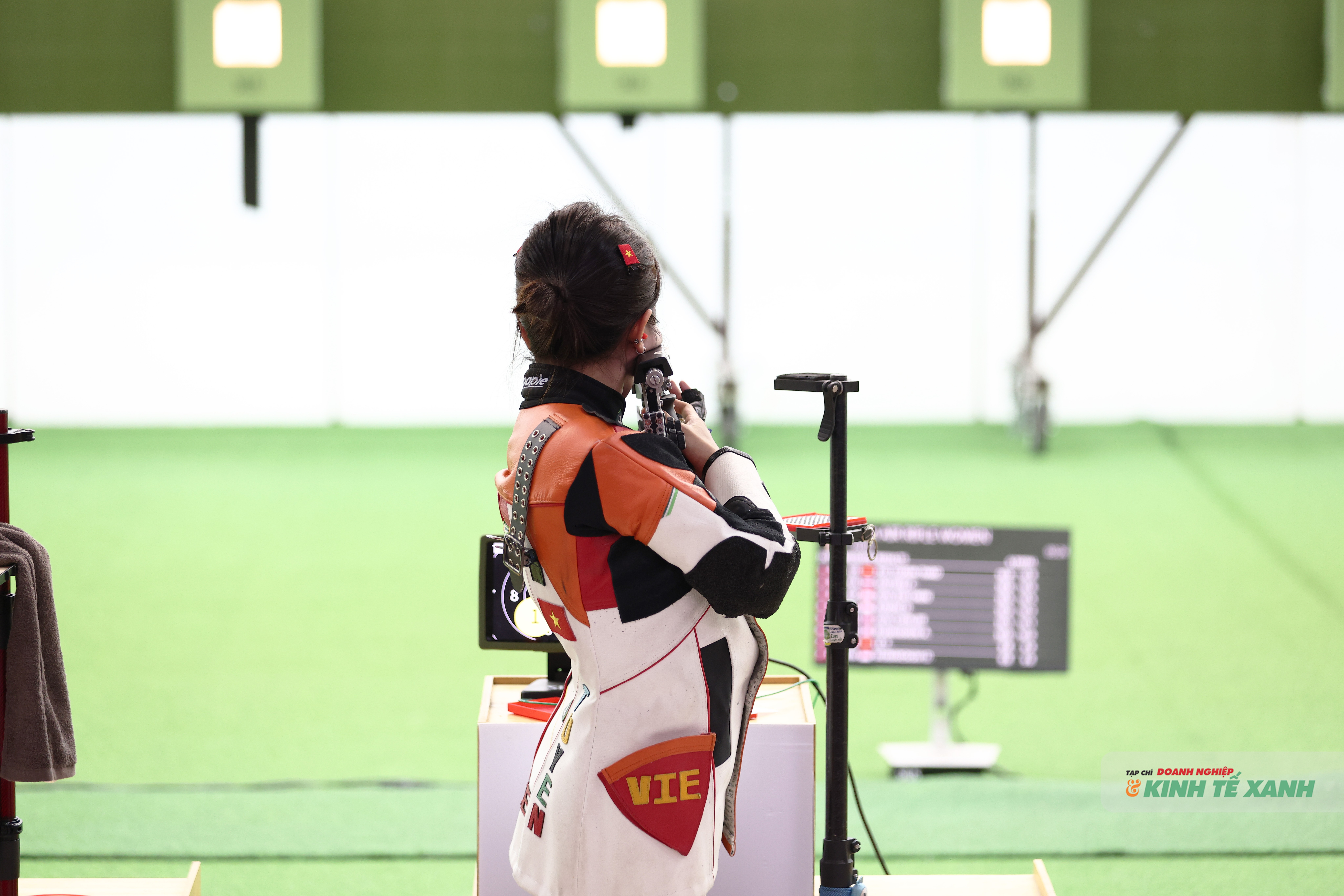 Xạ thủ sinh năm 2005 giành đủ 3 màu huy chương ở kỳ Đại hội lần này.