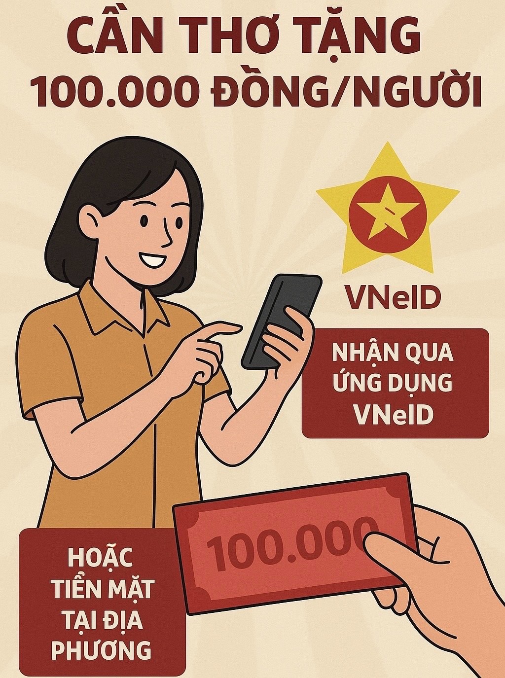 Cần Thơ chi hơn 409 tỉ đồng tặng quà người dân dịp Quốc khánh 2/9